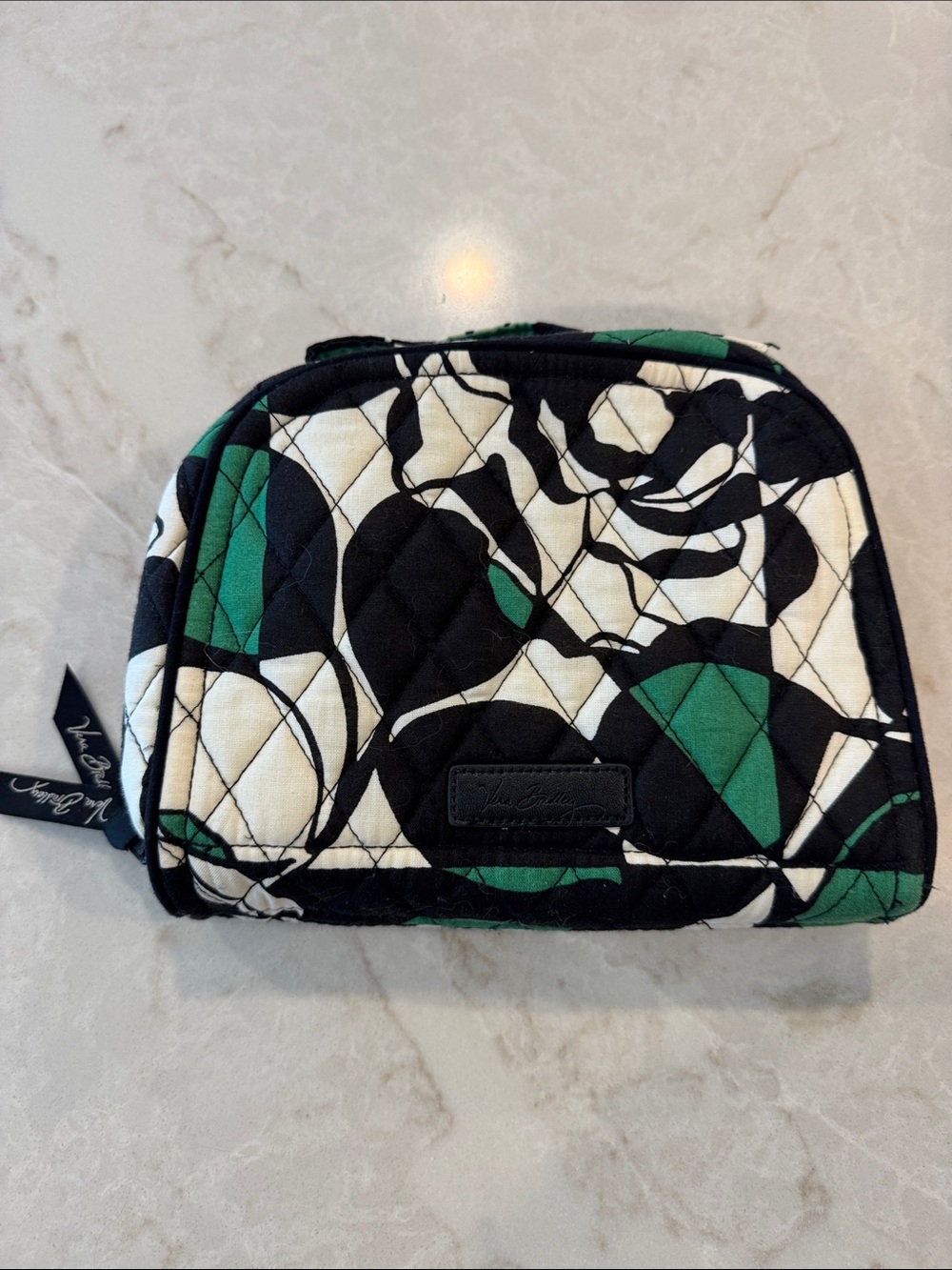Vera Bradley Imperial Rose Quilted Jewelry Pouch